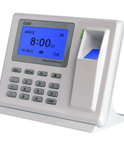 Terminal de Controlo de Presença Anviz - Impressões digitais e teclado - 2000 gravações / 50000 registos - Comunicação USB e TCP/IP - 8 Modos de Controlo de presença - Software CrossChex gratuito
