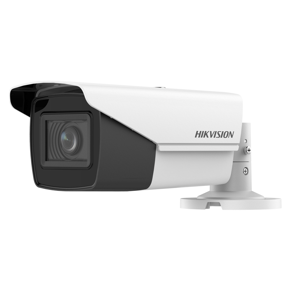 Hikvision - Câmara Bullet 4en1 Gama Value - 8 Megapixel (3480 x 2160) - Lente motorizada 2.7~13.5 mm - IR Alcance 80 m - Impermeável IP67