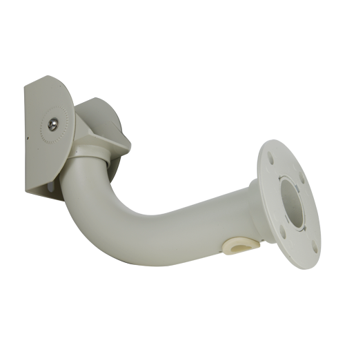 Suporte lateral para carcaça - Compatível com HS250W - 170 (Al) x 85 (Lg) x 170 (Pf) - Carga máxima 15 Kg - Alumínio / Cor marfim - Giro horizontal 360º / vertical 85º