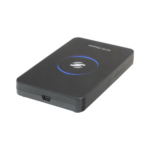 Leitor de cartões USB - Cartões UHF 902 ~ 928 MHz - Comunicação USB - Simulação de teclado - Plug&Play - Apto para software de Controlo de acessos