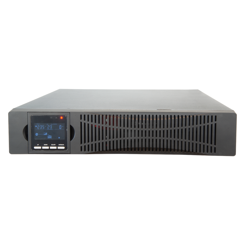 SAI online para instalação em rack ou torre - Potencia 3000VA/2700W - 2 saídas SAI/UPS protegidas - Tempo de recarga 4h 90% - Hot swappable - 6 baterias de chumbo-ácido seladas