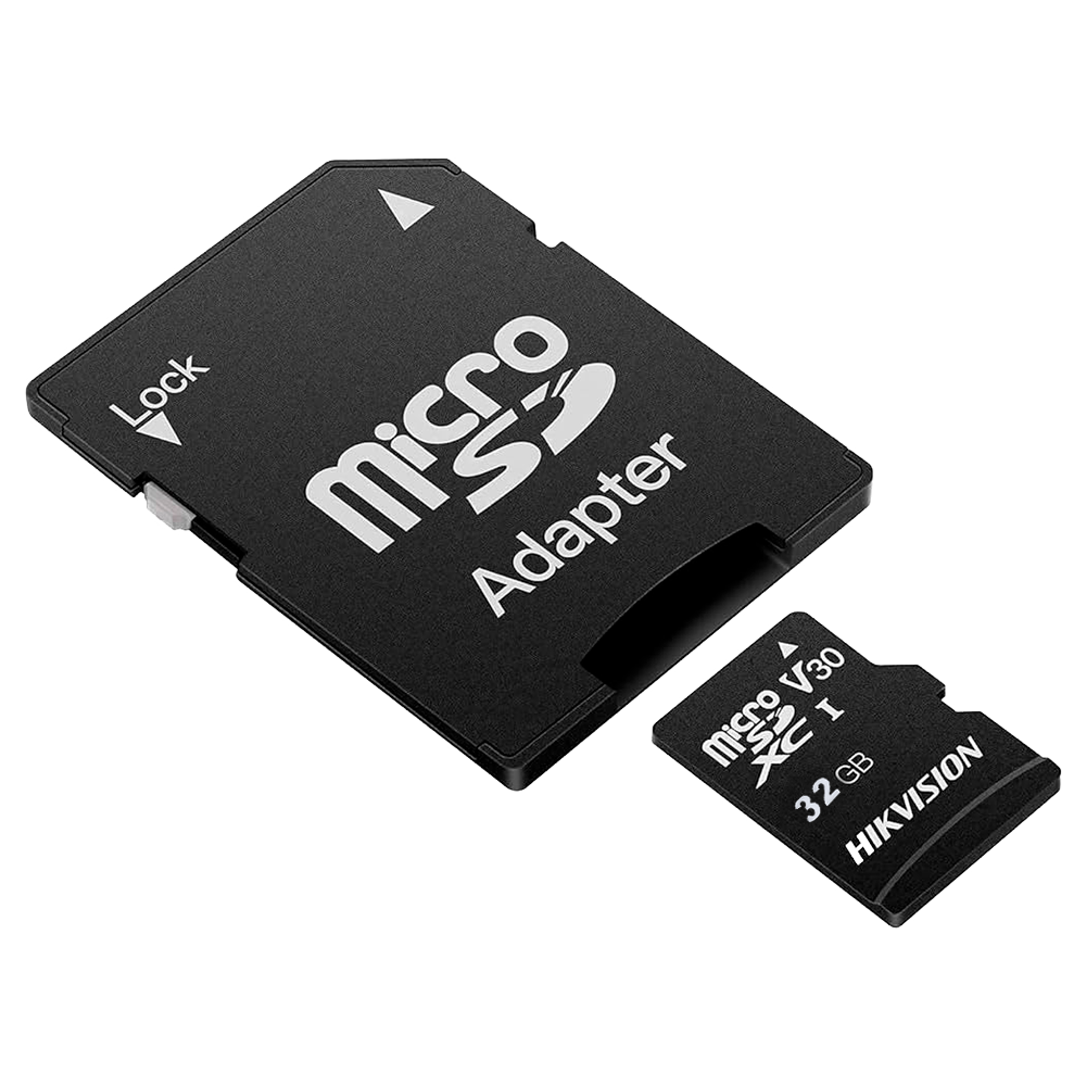Cartão de Memória Hikvision - Capacidade 32 GB - Classe 10 U1 - Até 300 ciclos de escrita - FAT32 - Ideal para telemóveis, tablets, etc