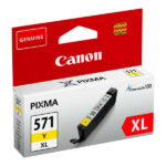 Tinteiro original Canon CLI571XL amarelo - 0334C001