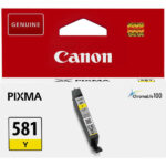 Tinteiro original Canon CLI581 amarelo - 2105C001