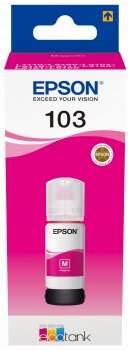 Garrafa original Epson 103 Magenta - C13T00S34A10