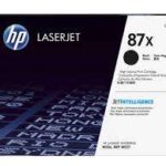 Toner original preto HP CF287X - 87X