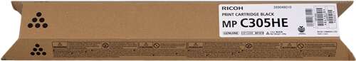 Ricoh Aficio MP-C305/MP-C305SPF Toner original preto - 842079/841618/MPC305HEBK