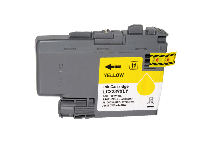 Brother LC3239XL Tinteiro Amarelo Pigmentado - Compatível
